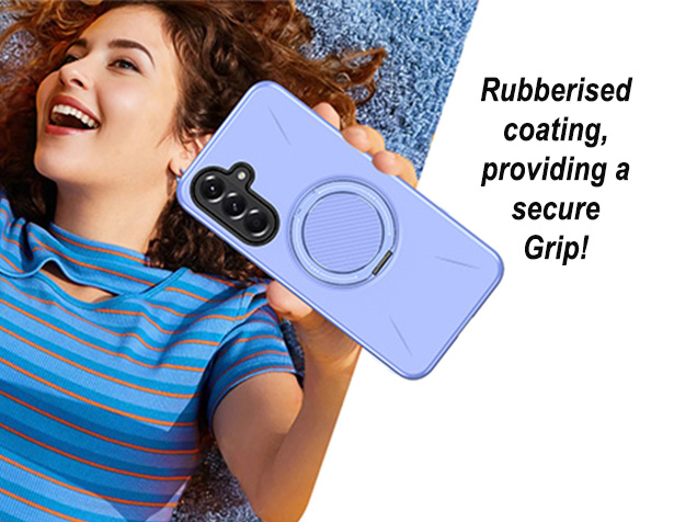 Impact Case with Ring for Samsung Galaxy A17 - Purple