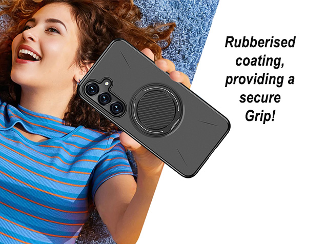 Impact Case with Ring for Samsung Galaxy S25 FE - Black