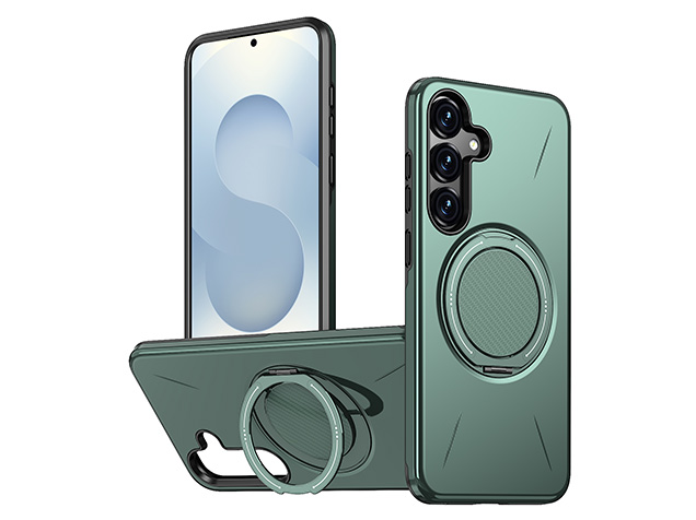 Impact Case with Ring for Samsung Galaxy S25 FE - Green