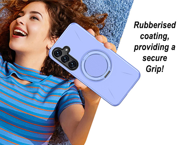 Impact Case with Ring for Samsung Galaxy S25 FE - Purple