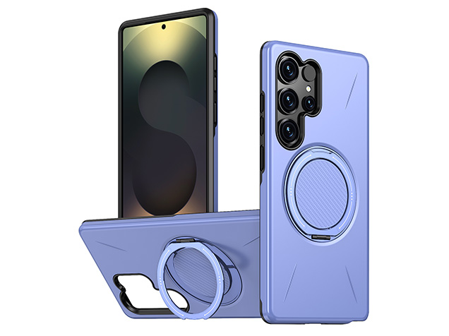 Impact Case with Ring for Samsung Galaxy S25 Ultra - Purple Impact Case