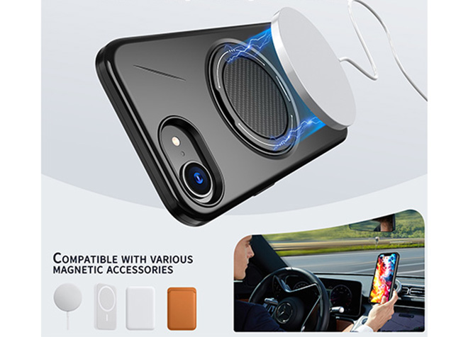 Impact Case with Ring for iPhone 16e - Black