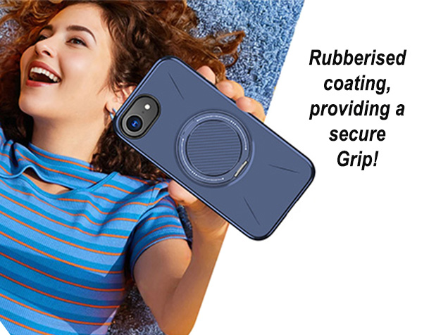 Impact Case with Ring for iPhone 16e - Blue