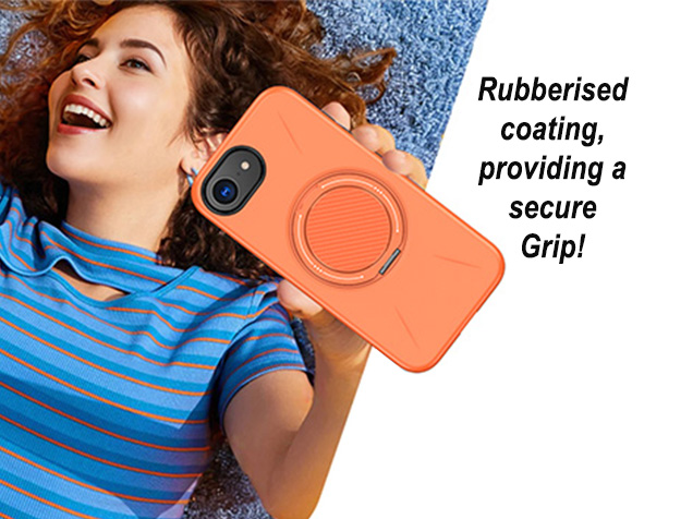 Impact Case with Ring for iPhone 16e - Orange