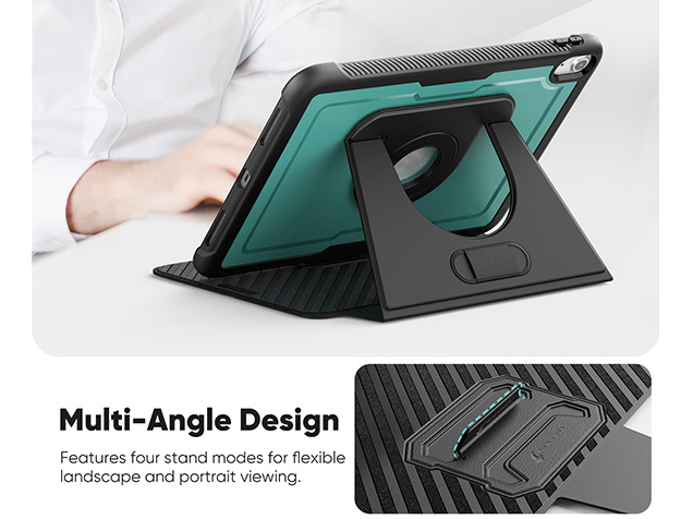 Stylish Robust Case for the iPad 10th & 11th Gen - Green