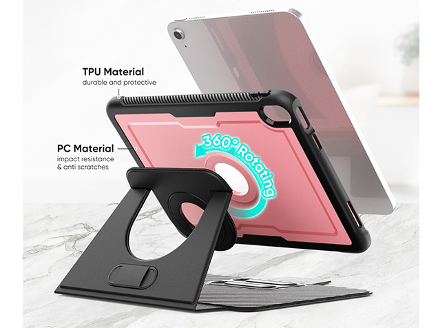 Stylish Robust Case for the iPad 10th & 11th Gen - Dusty Pink