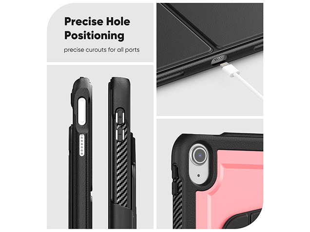 Stylish Robust Case for the iPad 10th & 11th Gen - Dusty Pink