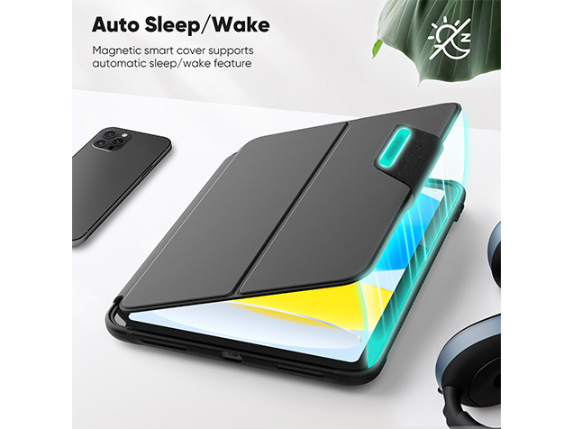 Stylish Robust Case for the iPad 10th & 11th Gen - Rose Red