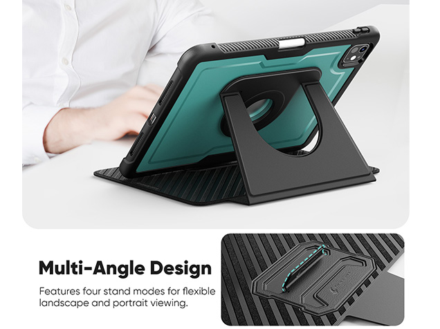 Stylish Robust Case for the iPad Pro 11 (2025 / 2024) - Green