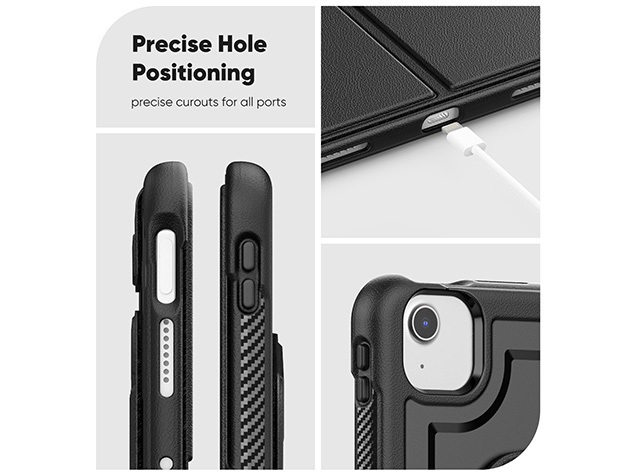 Stylish Robust Case for the iPad Air 11 (2025 / 2024) - Black