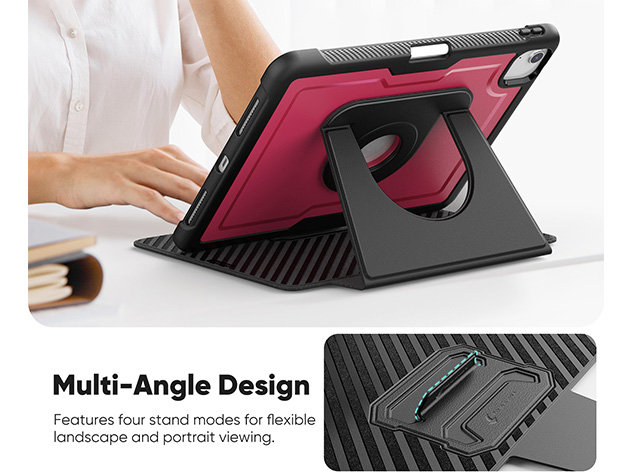 Stylish Robust Case for the iPad Air 11 (2025 / 2024) - Rose Red