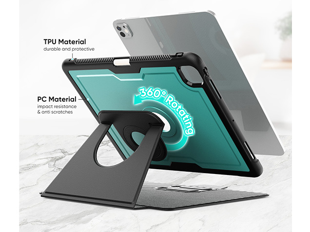 Stylish Robust Case for the iPad Pro 13 (2025 / 2024) - Green