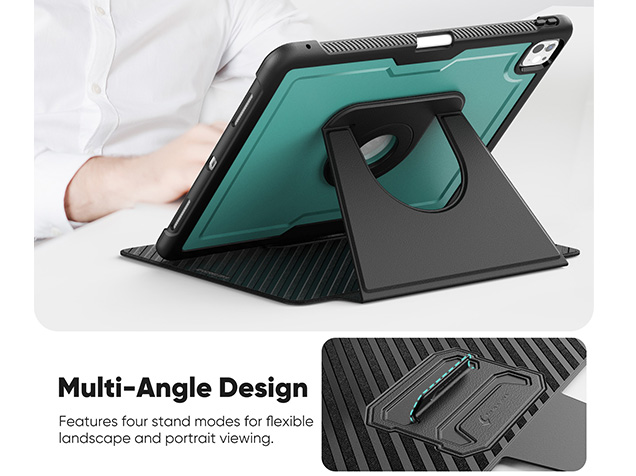 Stylish Robust Case for the iPad Pro 13 (2025 / 2024) - Green