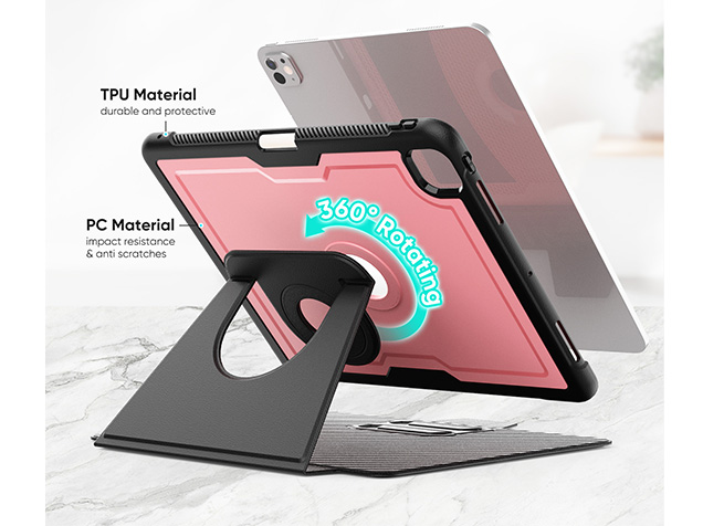 Stylish Robust Case for the iPad Pro 13 (2025 / 2024) - Dusty Pink