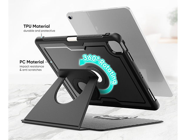 Stylish Robust Case for the iPad Air 13 (2025 / 2024) - Black