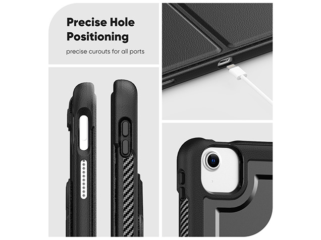 Stylish Robust Case for the iPad Air 13 (2025 / 2024) - Black