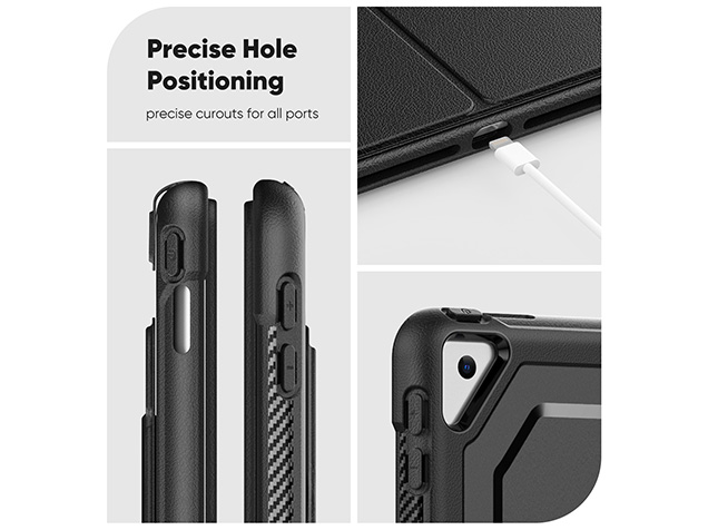 Stylish Robust Case for the iPad Air 3rd Gen (2019) - Black