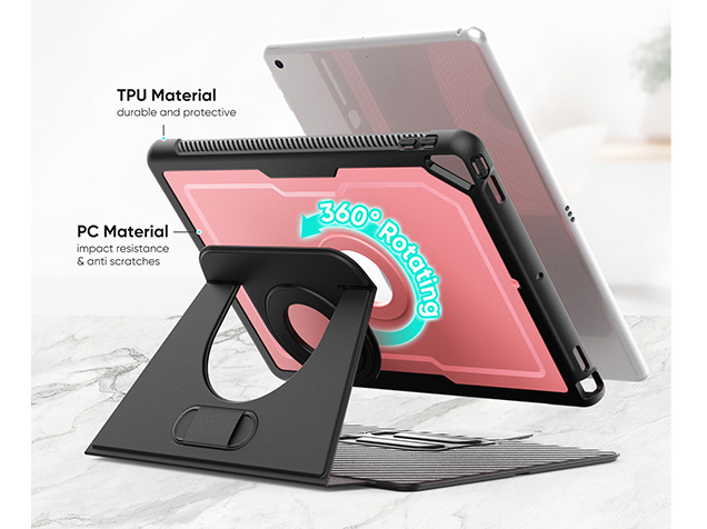 Stylish Robust Case for the iPad Air 3rd Gen (2019) - Dusty Pink