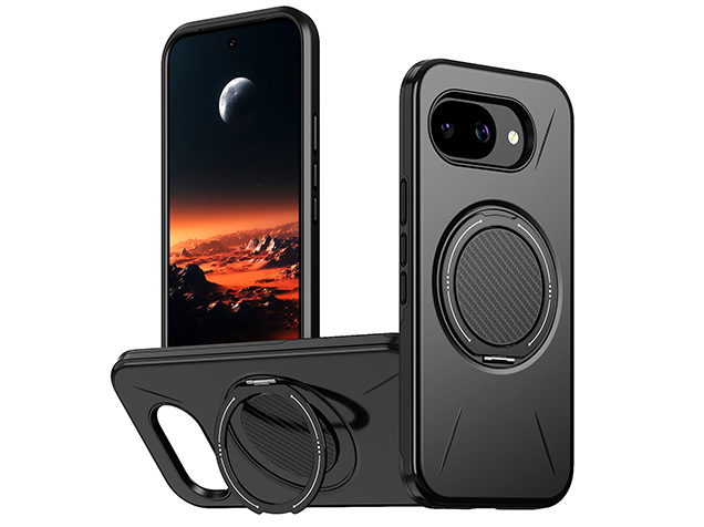 Impact Case with Ring for Google Pixel 10a - Black Impact Case
