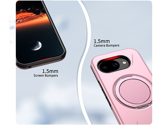 Impact Case with Ring for Google Pixel 10a - Pink