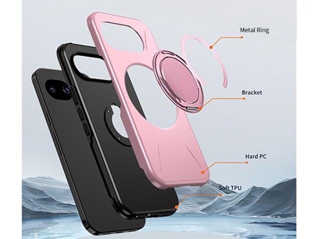 Impact Case with Ring for Google Pixel 10a - Pink