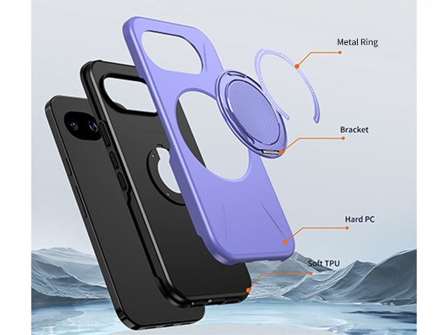 Impact Case with Ring for Google Pixel 10a - Purple