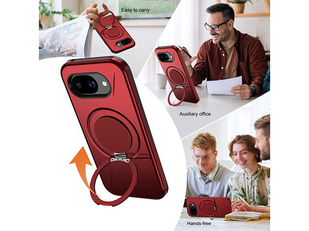 Impact Case with Ring for Google Pixel 10a - Red