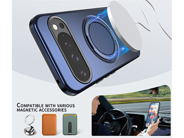 Impact Case with Ring for Google Pixel 10 Pro XL - Blue