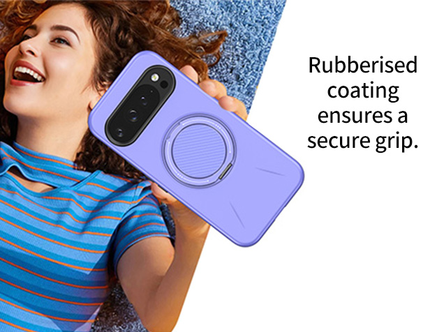 Impact Case with Ring for Google Pixel 9 Pro XL - Purple