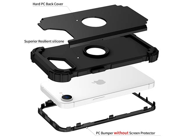 Defender Case for iPhone 17e - Black