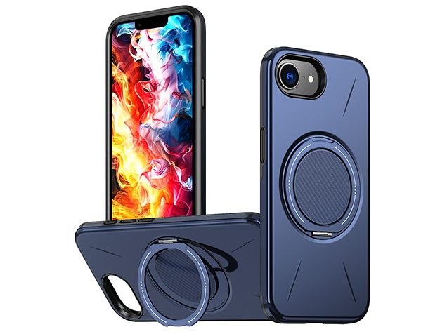 Impact Case with Ring for iPhone 17e - Blue