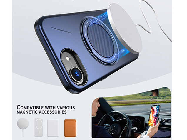 Impact Case with Ring for iPhone 17e - Blue