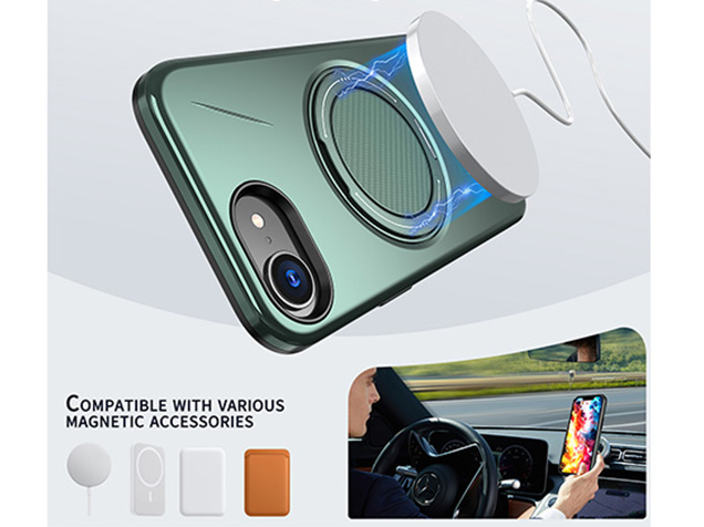 Impact Case with Ring for iPhone 17e - Green