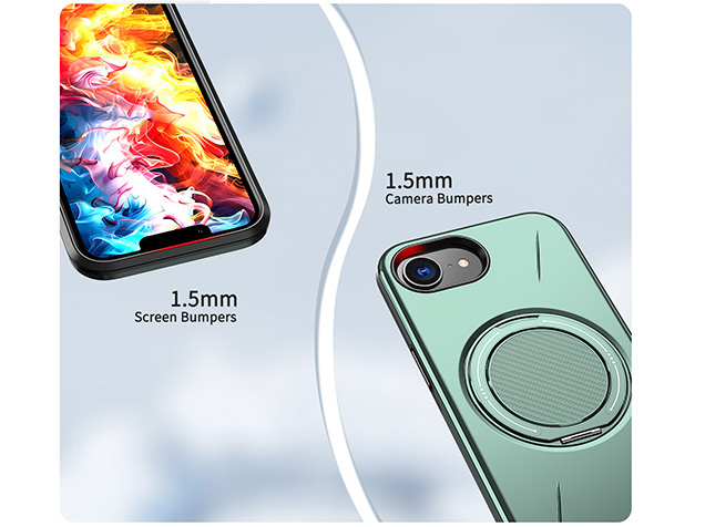 Impact Case with Ring for iPhone 17e - Green