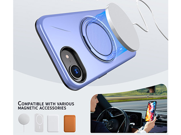 Impact Case with Ring for iPhone 17e - Purple