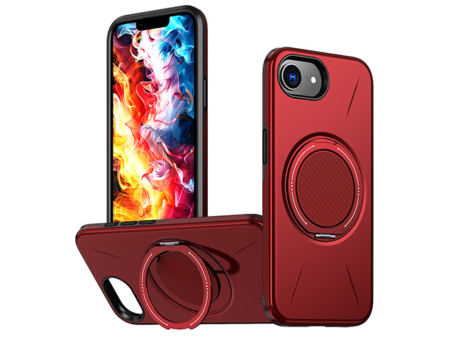 Impact Case with Ring for iPhone 17e - Red