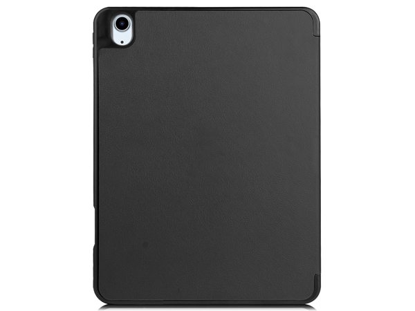 Synthetic Leather Flip Case with Stand for iPad Air 11 inch (2026) - Black