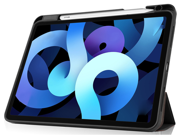 Synthetic Leather Flip Case with Stand for iPad Air 11 inch (2026) - Navy