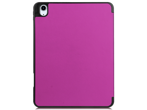 Synthetic Leather Flip Case with Stand for iPad Air 11 inch (2026) - Purple