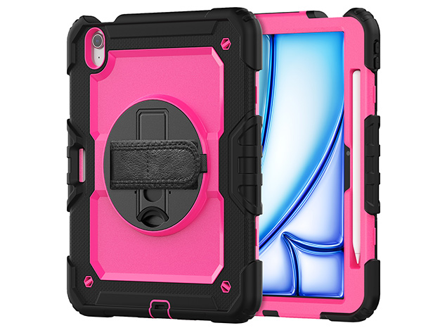 Rugged Impact Case for iPad Air 11 (2026) - Pink