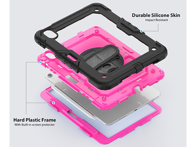 Rugged Impact Case for iPad Air 11 (2026) - Pink