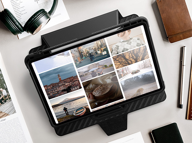 Stylish Robust Case for the iPad Air 13 (2026) - Black