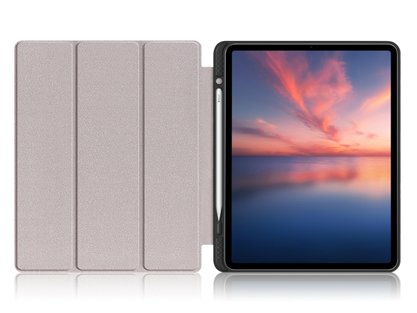 Synthetic Leather Flip Case with Stand for iPad Air 13 inch (2026) - Midnight Blue