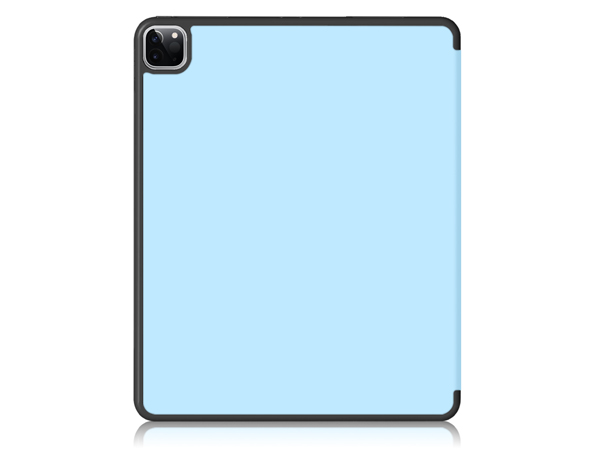 Synthetic Leather Flip Case with Stand for iPad Air 13 inch (2026) - Baby Blue