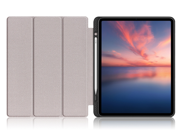 Synthetic Leather Flip Case with Stand for iPad Air 13 inch (2026) - Teal