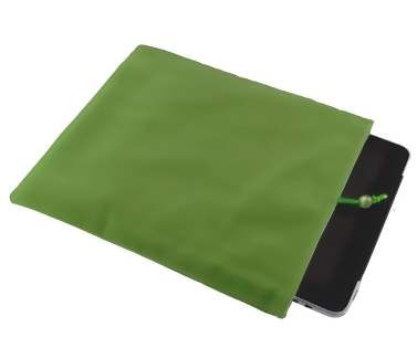 Stylish Protective Velour Sleeve - Green