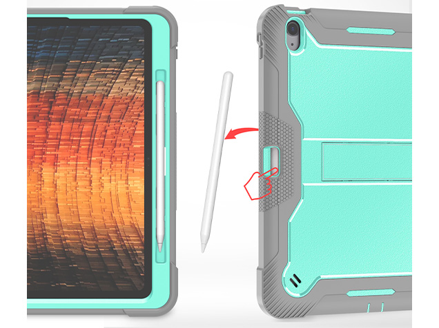 Impact Case for the iPad Air 13 (2026) - Mint/Grey