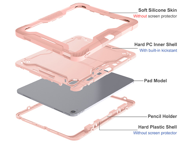 Impact Case for the iPad Air 13 (2026) - Rose Gold/Pink