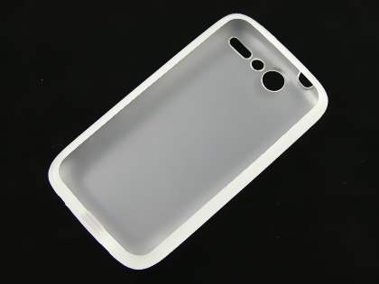 HTC Desire A8183 TPU Gel Case - Frosted Clear
