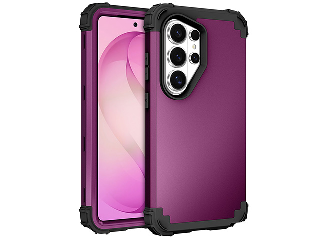Defender Case for the Samsung Galaxy S26 Ultra - Plum